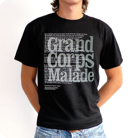 Tee Shirt Grand Corps Malade